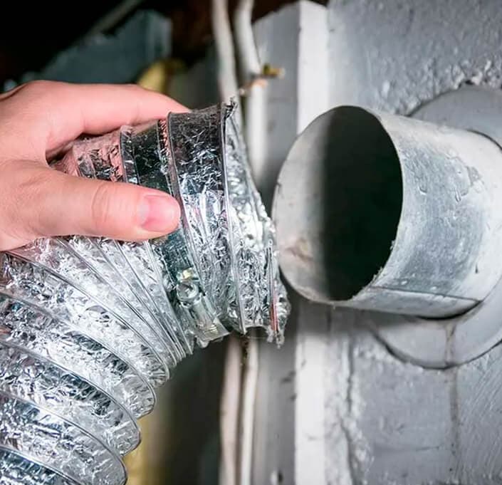 Commercial dryer vent cleaning