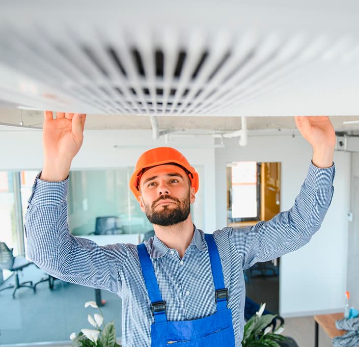 Air duct installation