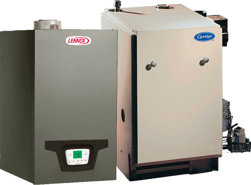 New gas boiler installation