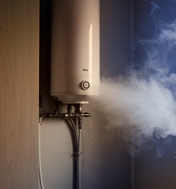 Malfunctioning water heater